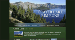 Desktop Screenshot of craterlakerimruns.com